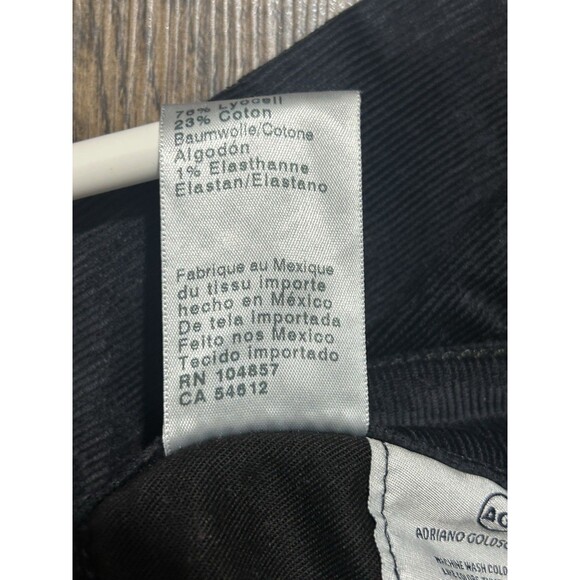 AG Adriano Goldschmied The Legging Super Skinny Ankle Jeans Women's 26R Corduroy - Picture 8 of 9